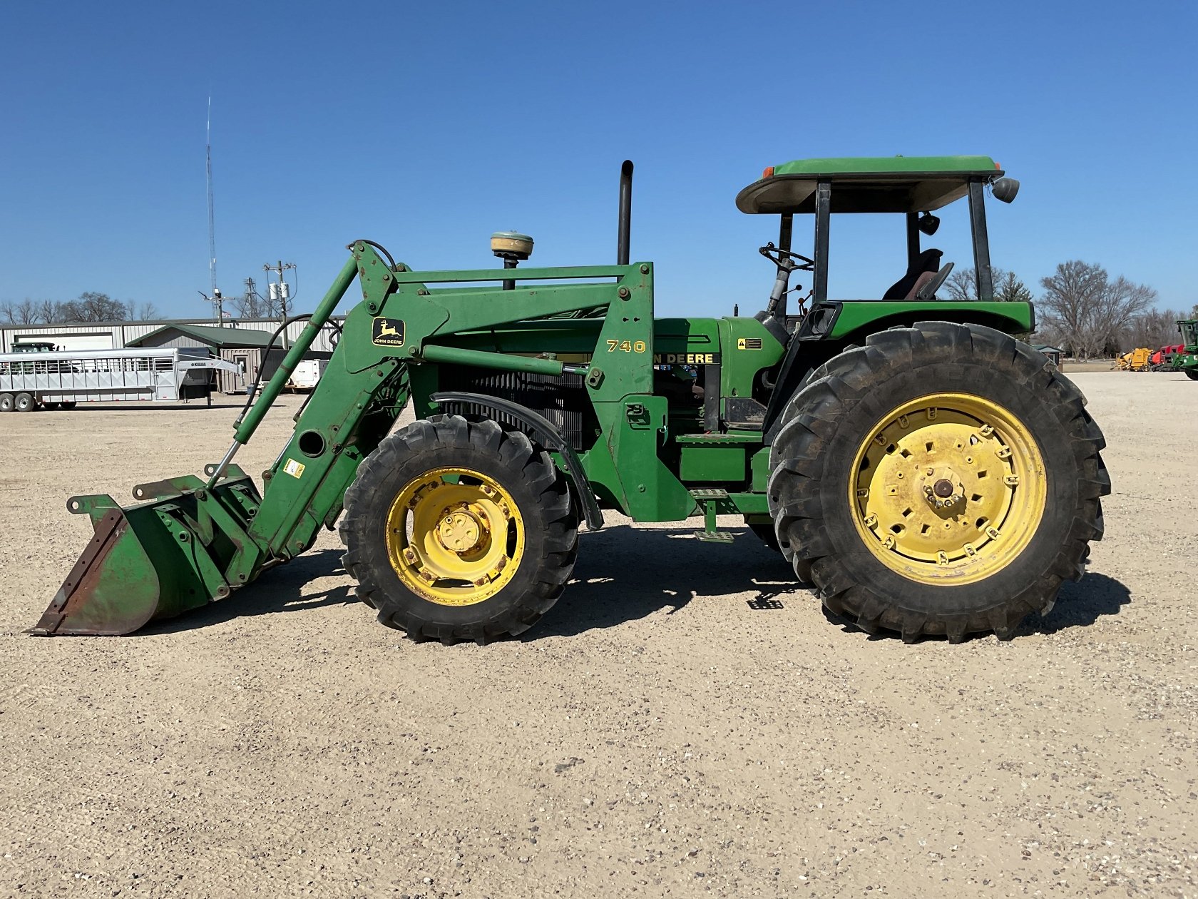 1987 John Deere 3155 Tractor w/740 Loader